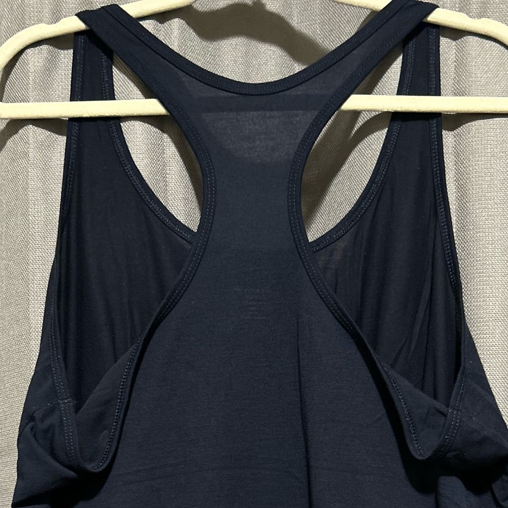 Blue Racerback Tank Top - Picture 4 of 7